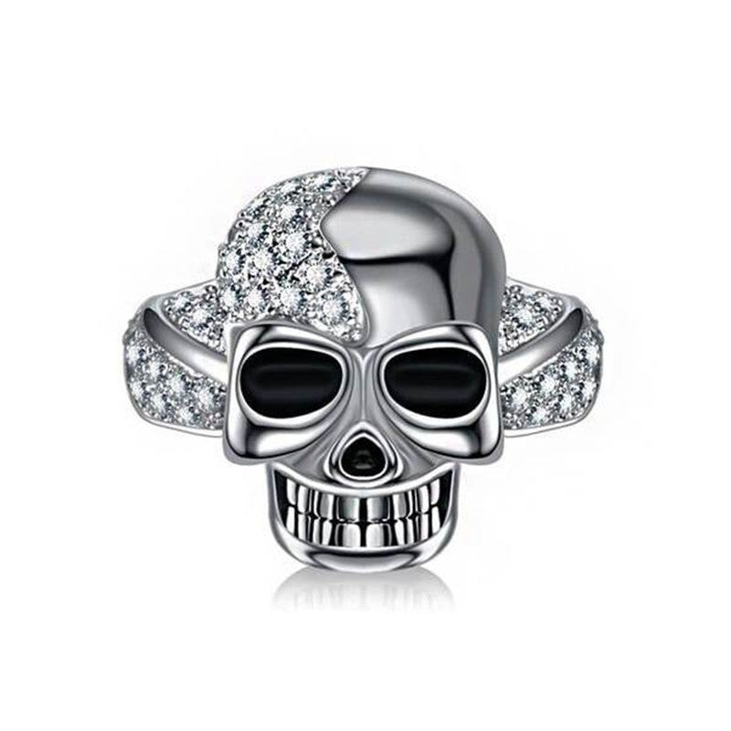 Skull ghost head ring