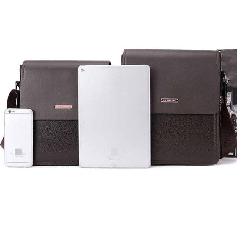 Barnes &amp; Noble kangaroo male Bag Shoulder Bag Messenger Bag men&#39;s leisure business on behalf of a square section of vertical briefcase