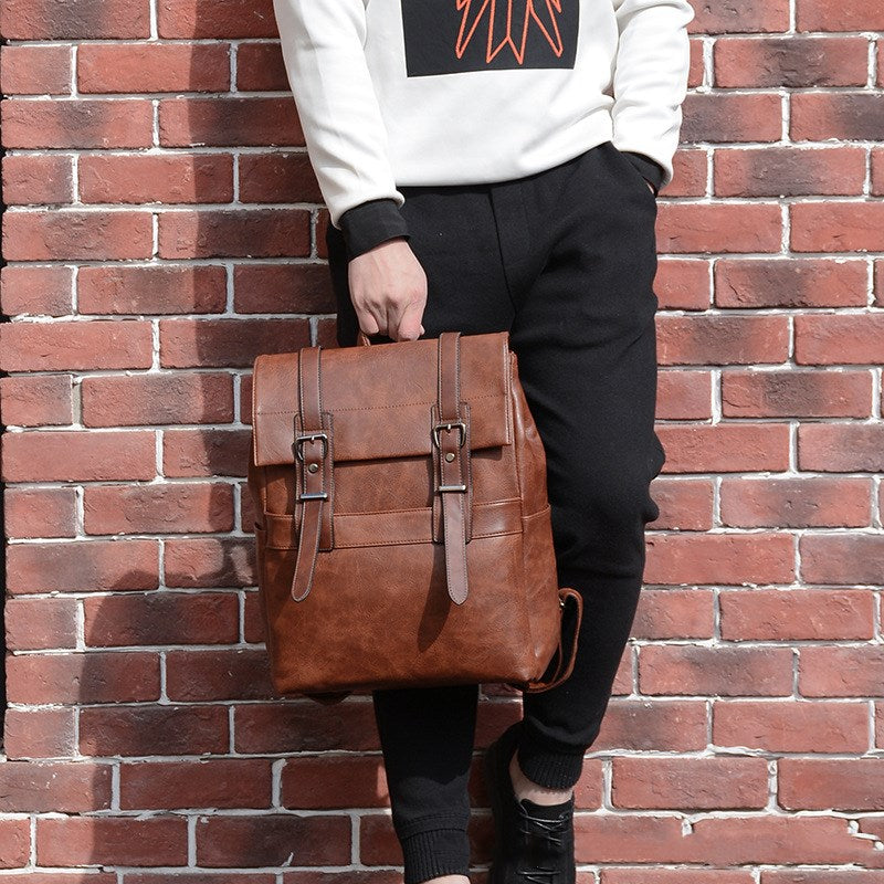 Casual business men&#39;s single shoulder backpack