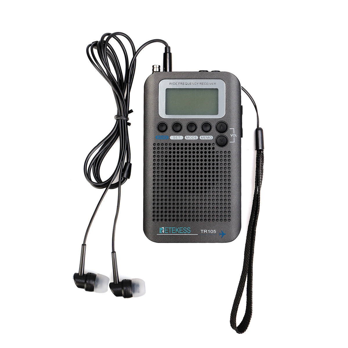 Radio Portable Aviation Band FM AM SW Digital Tuning Radio