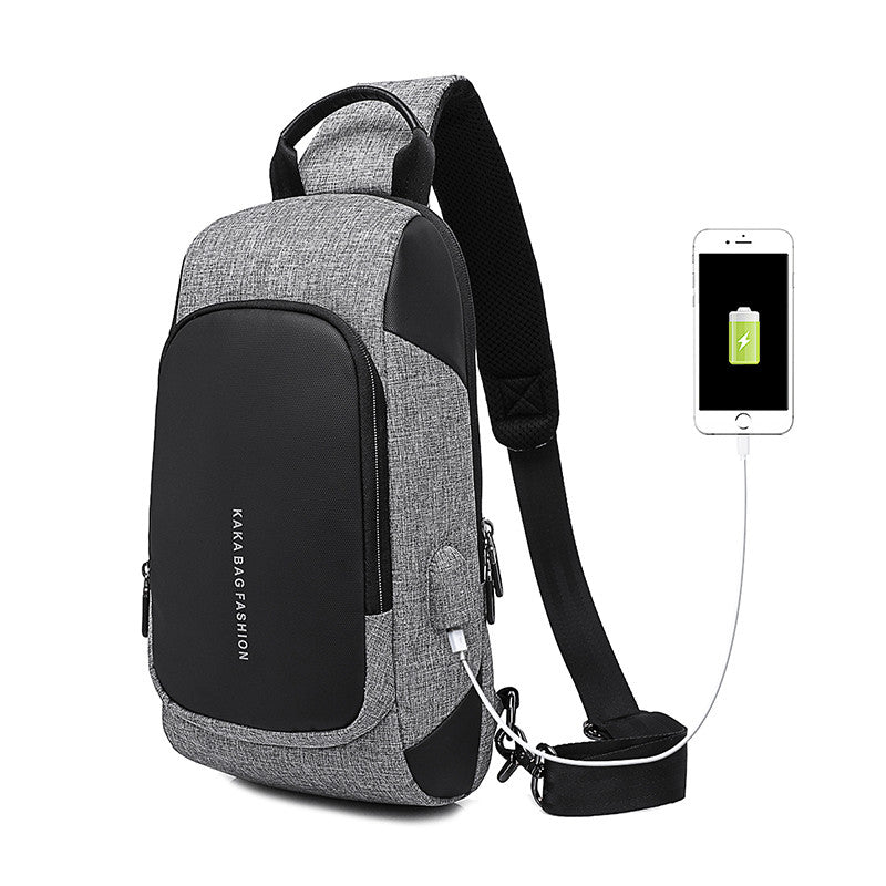 Shoulder Bag Men&#39;s Trend Casual Men&#39;s Chest Bag