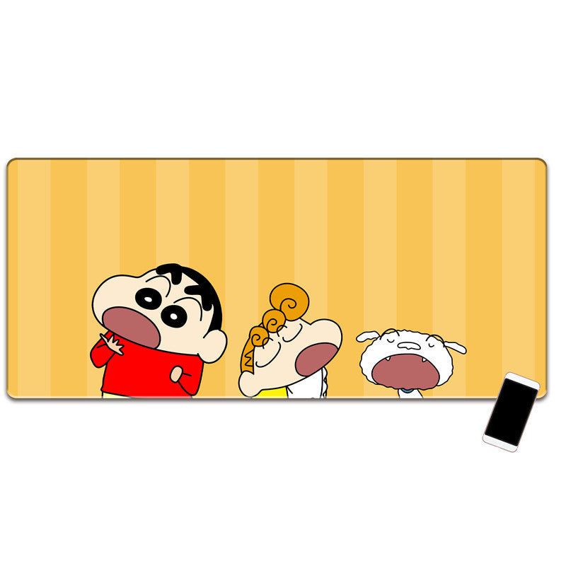 Oversized Pink Girl Heart Gaming Office Mouse Pad