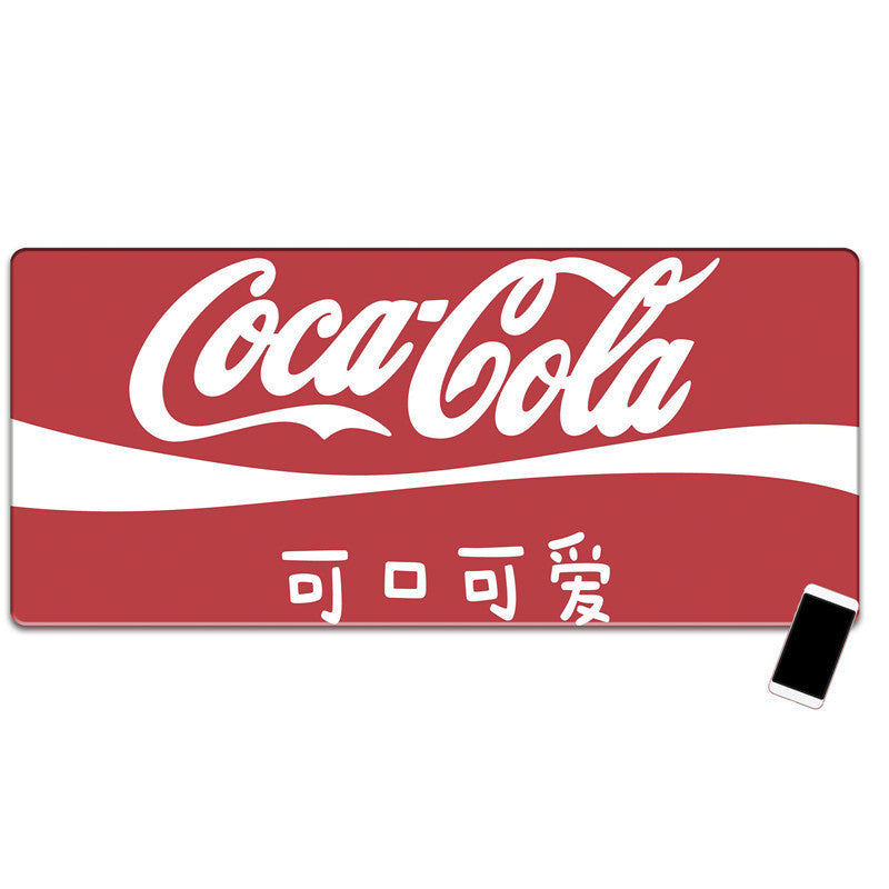 Oversized Pink Girl Heart Gaming Office Mouse Pad