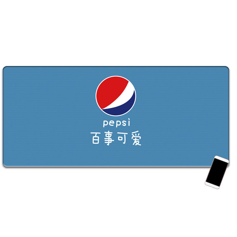 Oversized Pink Girl Heart Gaming Office Mouse Pad