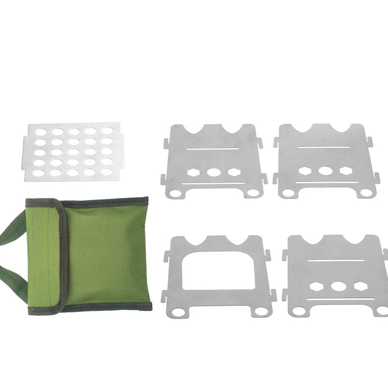 Outdoor Camping Portable Stainless Steel Wood Stove