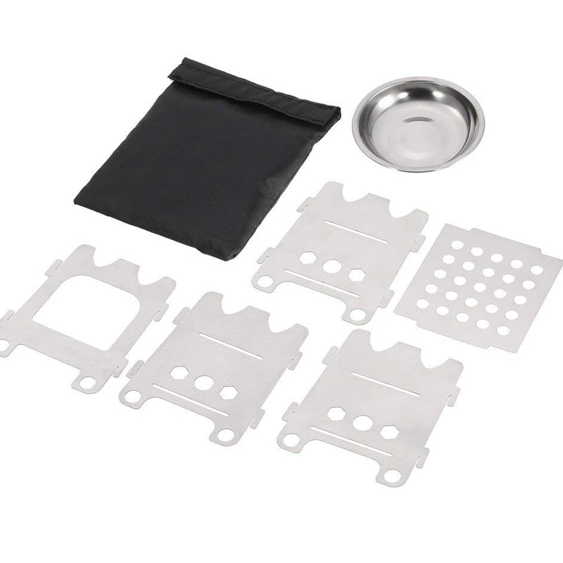 Outdoor Camping Portable Stainless Steel Wood Stove