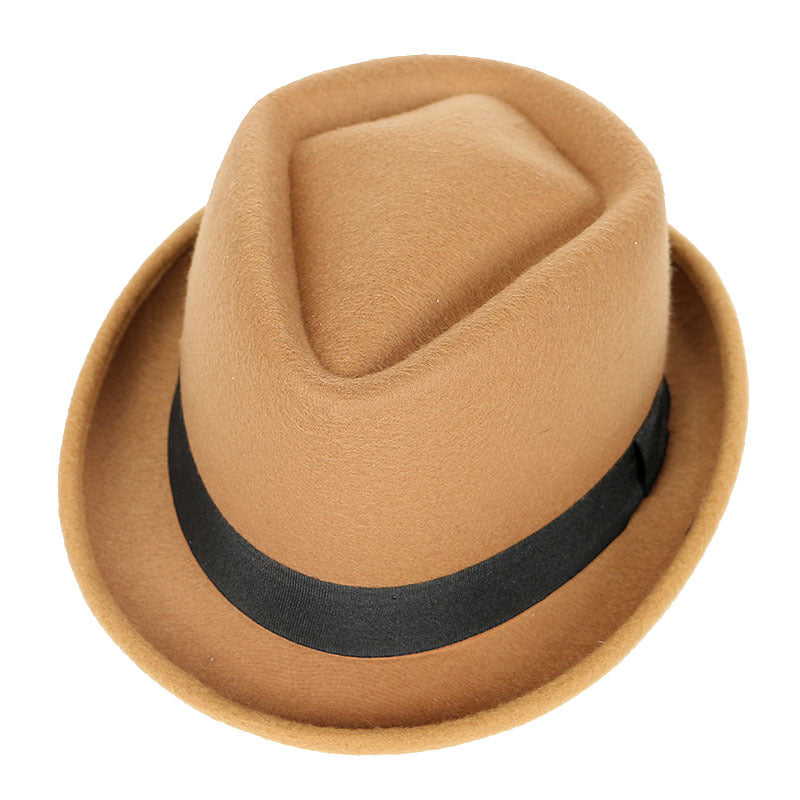 Men&#39;s Panama Jazz Hat In Autumn And Winter