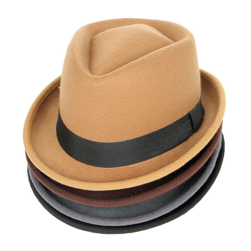 Men&#39;s Panama Jazz Hat In Autumn And Winter
