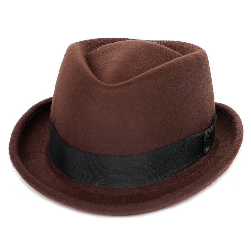 Men&#39;s Panama Jazz Hat In Autumn And Winter
