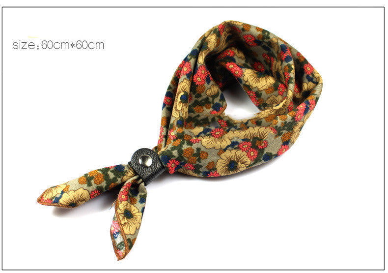 Men&#39;s And Women&#39;s Scarves Big Square Scarf Retro