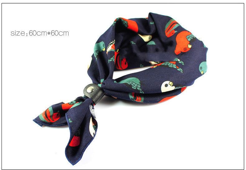 Men&#39;s And Women&#39;s Scarves Big Square Scarf Retro