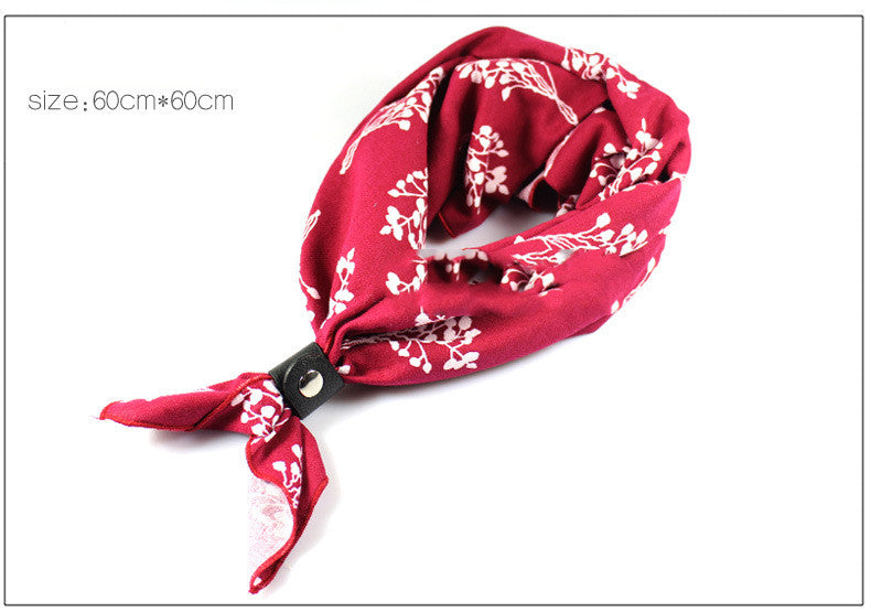 Men&#39;s And Women&#39;s Scarves Big Square Scarf Retro