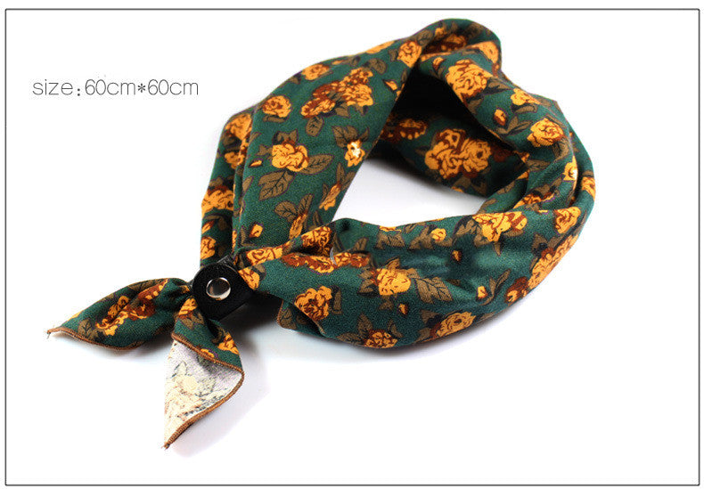 Men&#39;s And Women&#39;s Scarves Big Square Scarf Retro