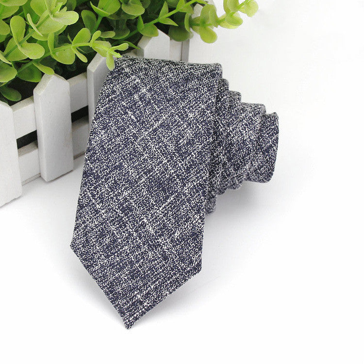 Men&#39;s Neckties Wholesale Super Narrow Spot Imitation Wool 6cm
