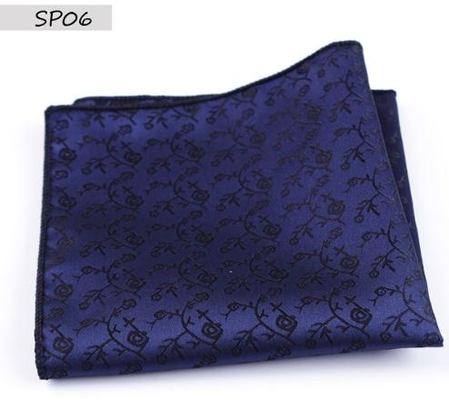 New cravat Hankerchief Practical Hankies Men&#39;s Pocket Print