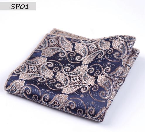 New cravat Hankerchief Practical Hankies Men&#39;s Pocket Print