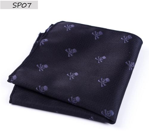 New cravat Hankerchief Practical Hankies Men&#39;s Pocket Print