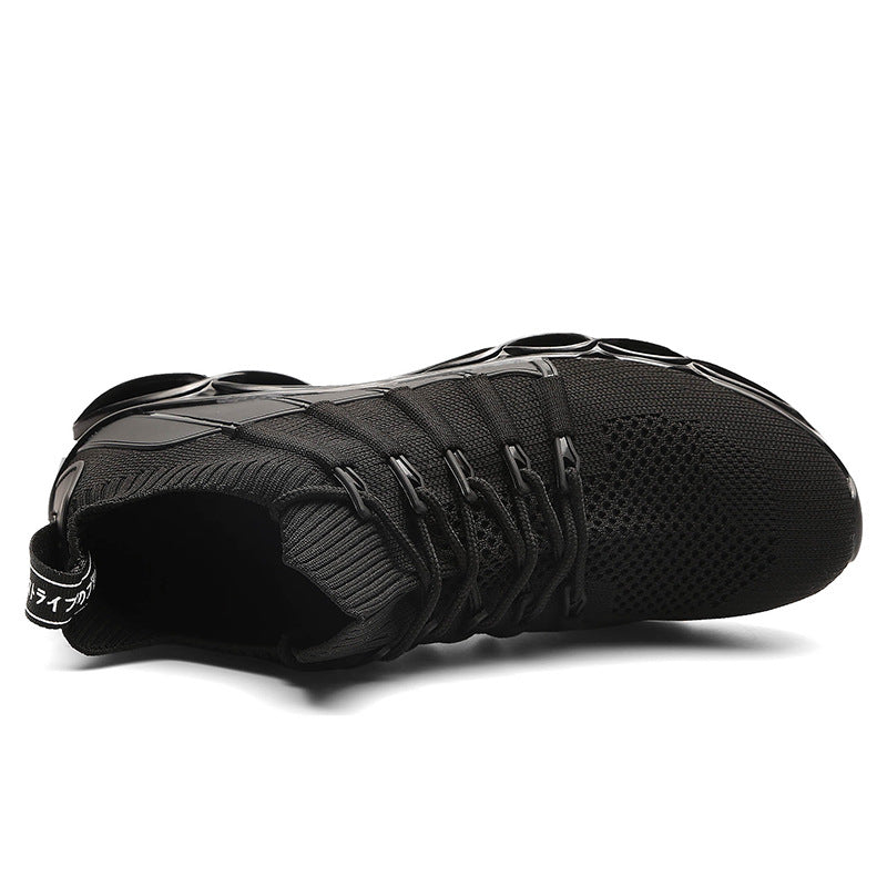 Mesh Breathable Men&#39;s Lightweight Running Shoes