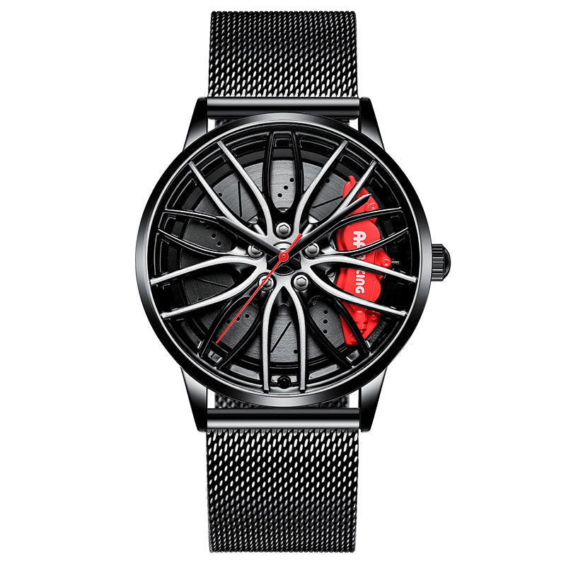 Automatic Movement Men&#39;s Hollow Wheel Watch