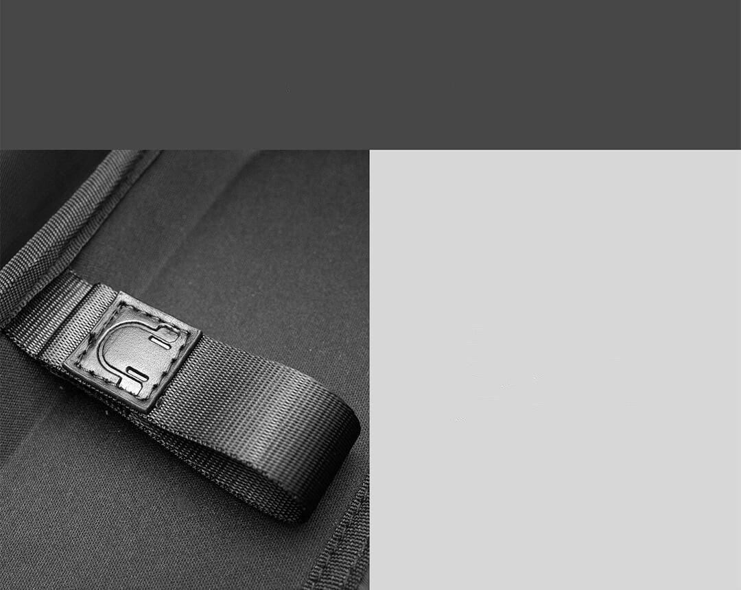 CUBE Series Black Square Backpack Riding Outdoor Backpack Hard Shell Computer Bag