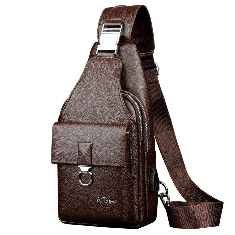 Men&#39;s Casual Shoulder Bag Chest Messenger Bag