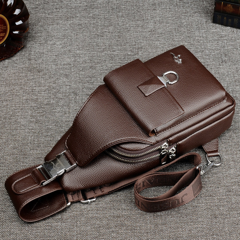 Men&#39;s Casual Shoulder Bag Chest Messenger Bag