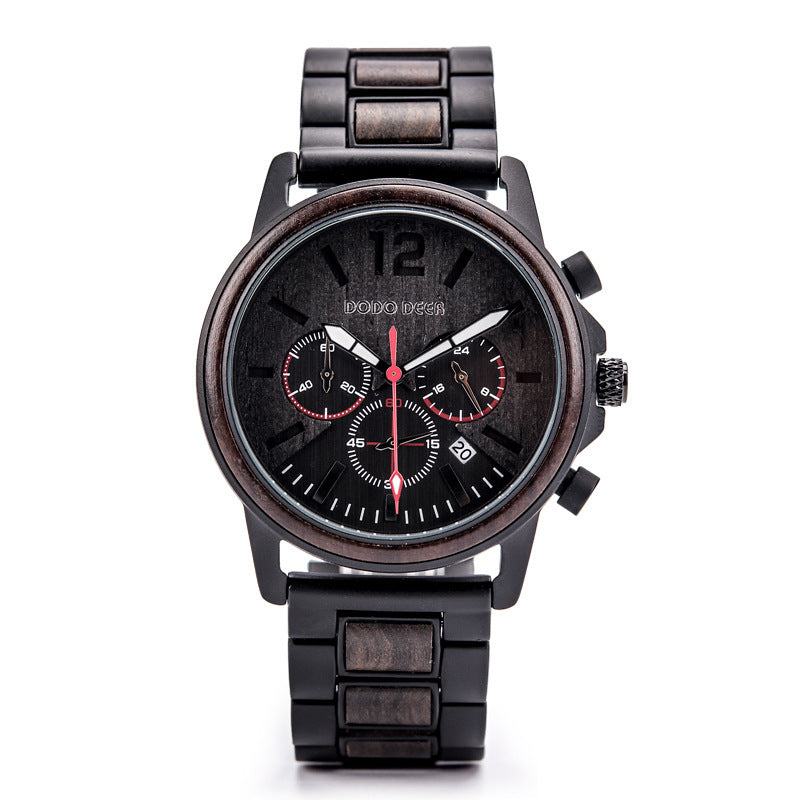 DODO DEER Explosive Wood Men&#39;s Watch