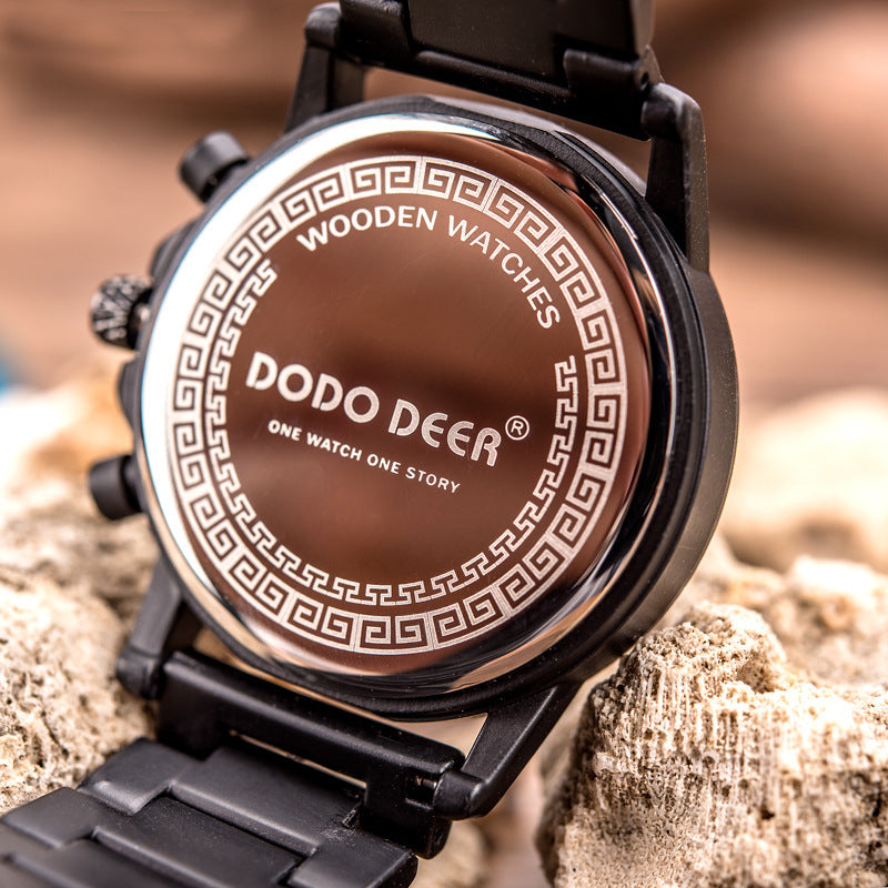 DODO DEER Explosive Wood Men&#39;s Watch