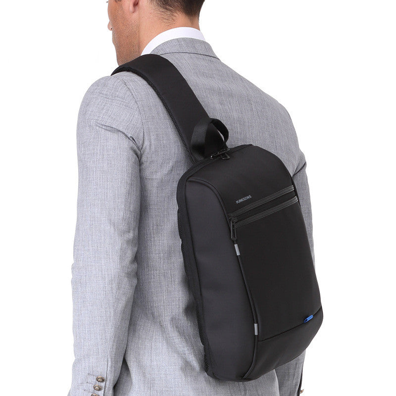 Men&#39;s One-shoulder Backpack 13.6 Inch Cross-body Bag cell Phone