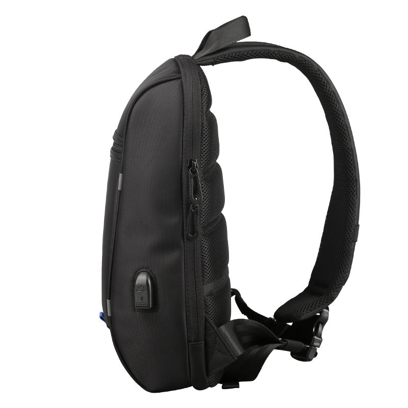 Men&#39;s One-shoulder Backpack 13.6 Inch Cross-body Bag cell Phone