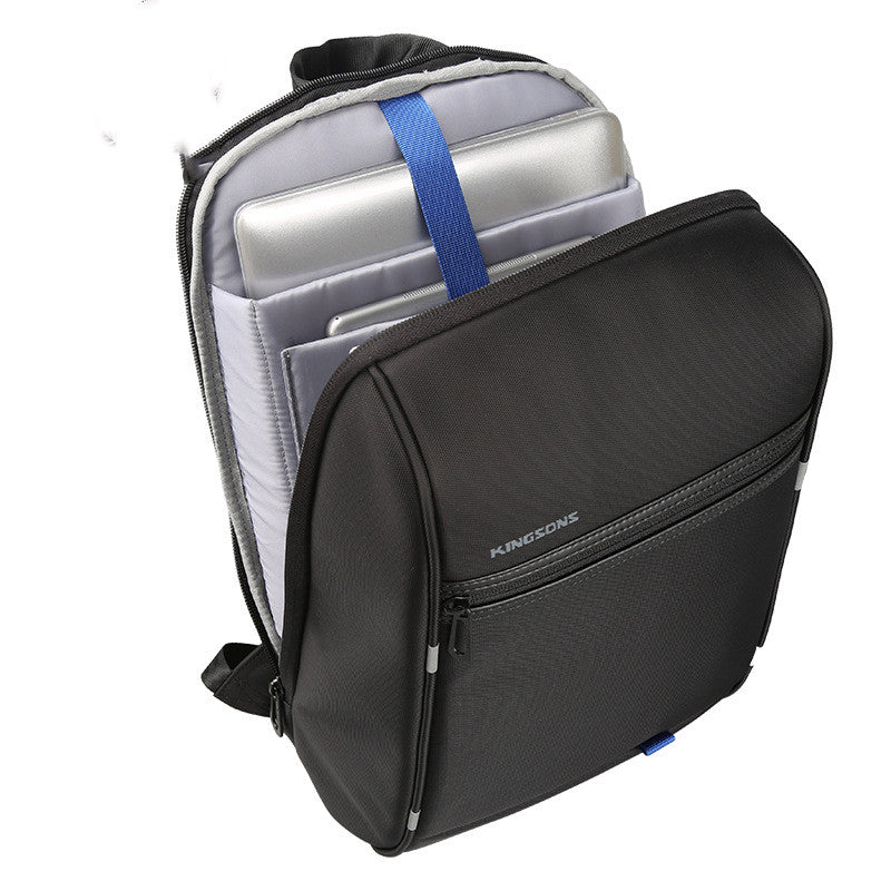 Men&#39;s One-shoulder Backpack 13.6 Inch Cross-body Bag cell Phone