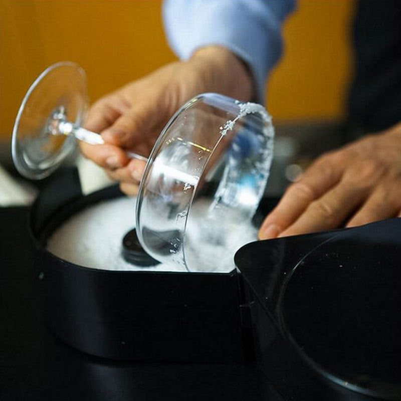 Three-Layer Seasoning Box With Cocktail Sugar Edging Decoration