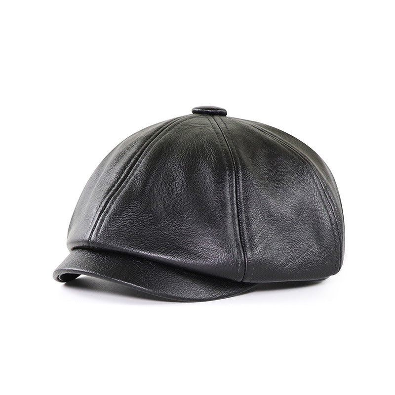 Men&#39;s Vintage Painter Beret Octagonal Hat