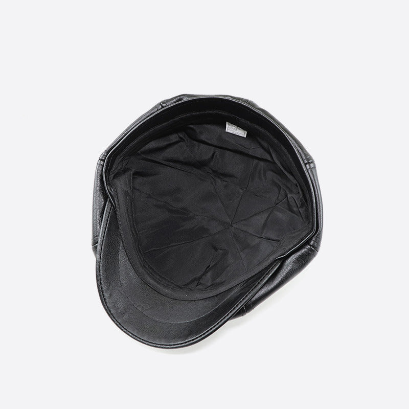 Men&#39;s Vintage Painter Beret Octagonal Hat