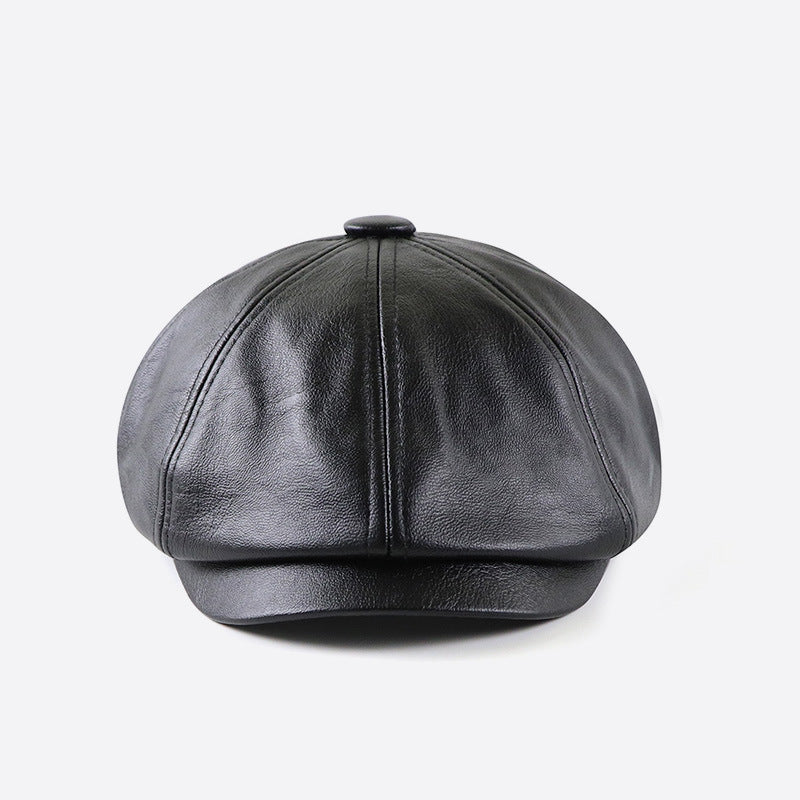 Men&#39;s Vintage Painter Beret Octagonal Hat