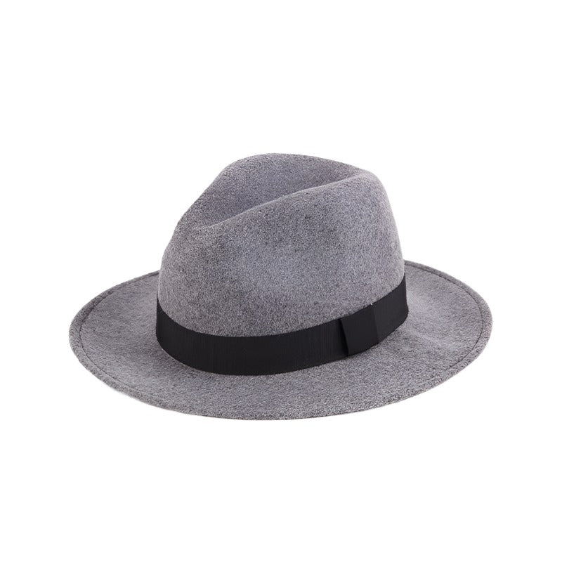 Woolen Men&#39;s Felt Hat British Style Jazz Hat