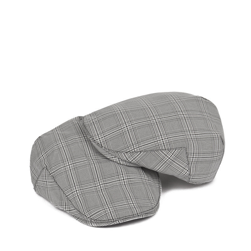 British Plaid Beret Hat Men&#39;s Forward Hat Wholesale Casual Retro Duck Tongue Old Man Hat Day Thin Spring And Summer Tide