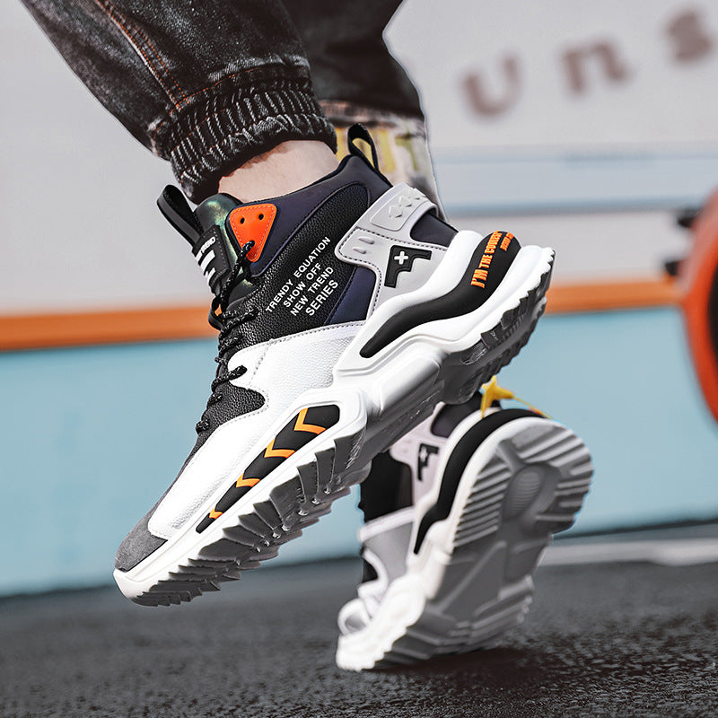 Father Shoes Students Reflective Tide Shoes Quanzhou Men&#39;s Shoes