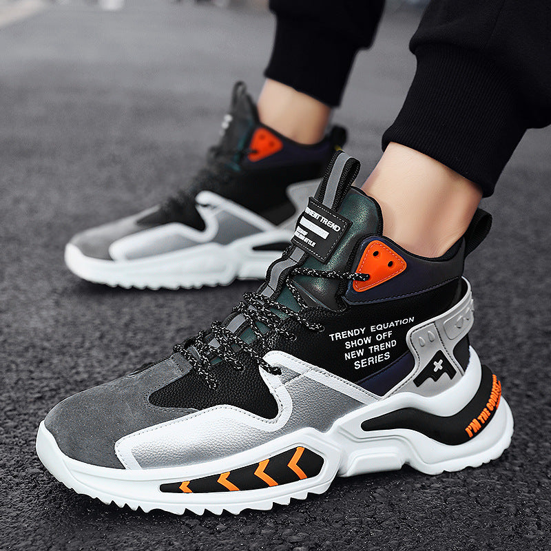 Father Shoes Students Reflective Tide Shoes Quanzhou Men&#39;s Shoes