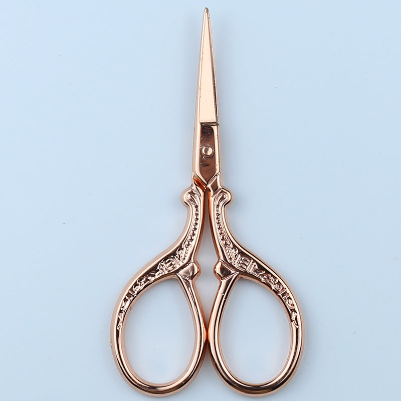 Japanese Portable Vintage Gold Handmade Scissors