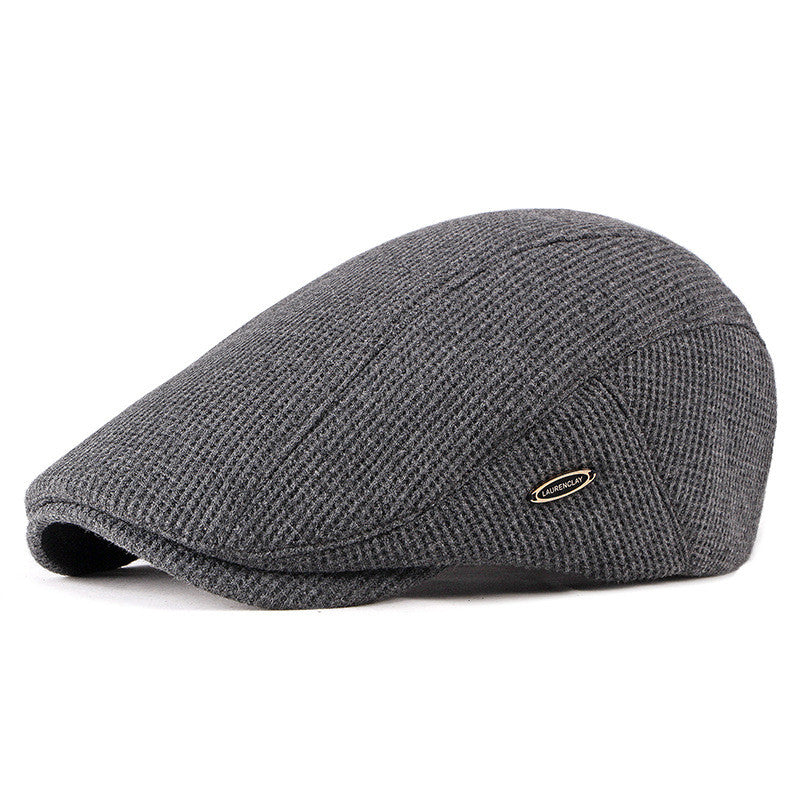 Simple Light Board British Retro Men&#39;s Cap