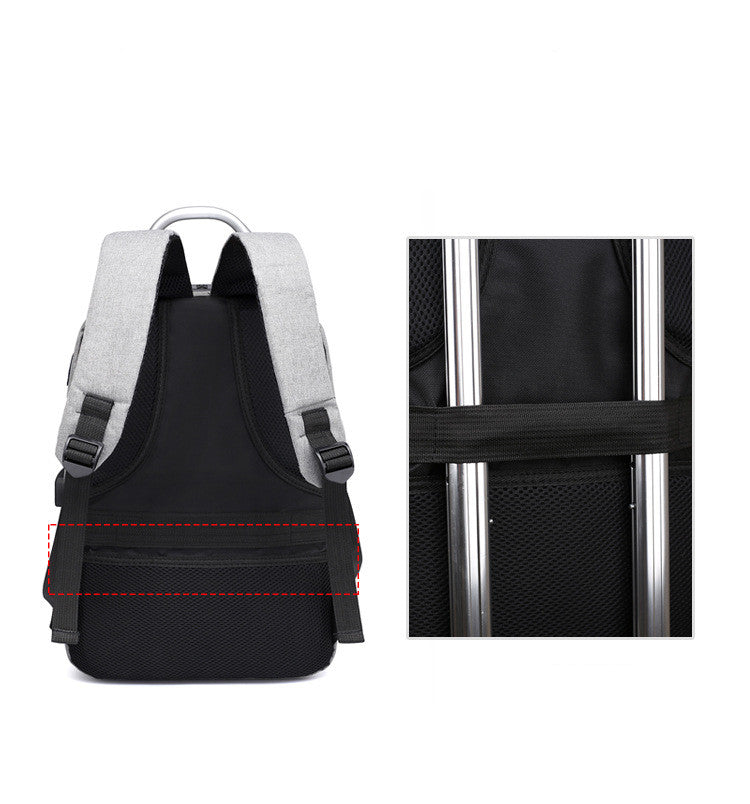 Trendy Schoolbag British Business Backpack Men&#39;s Casual Outdoor