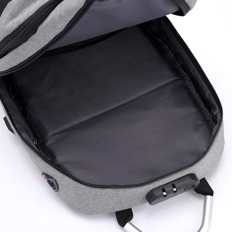 Trendy Schoolbag British Business Backpack Men&#39;s Casual Outdoor