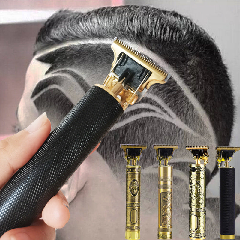 Oil Head Hairdresser Engraving O Cutter Head Electric Shears