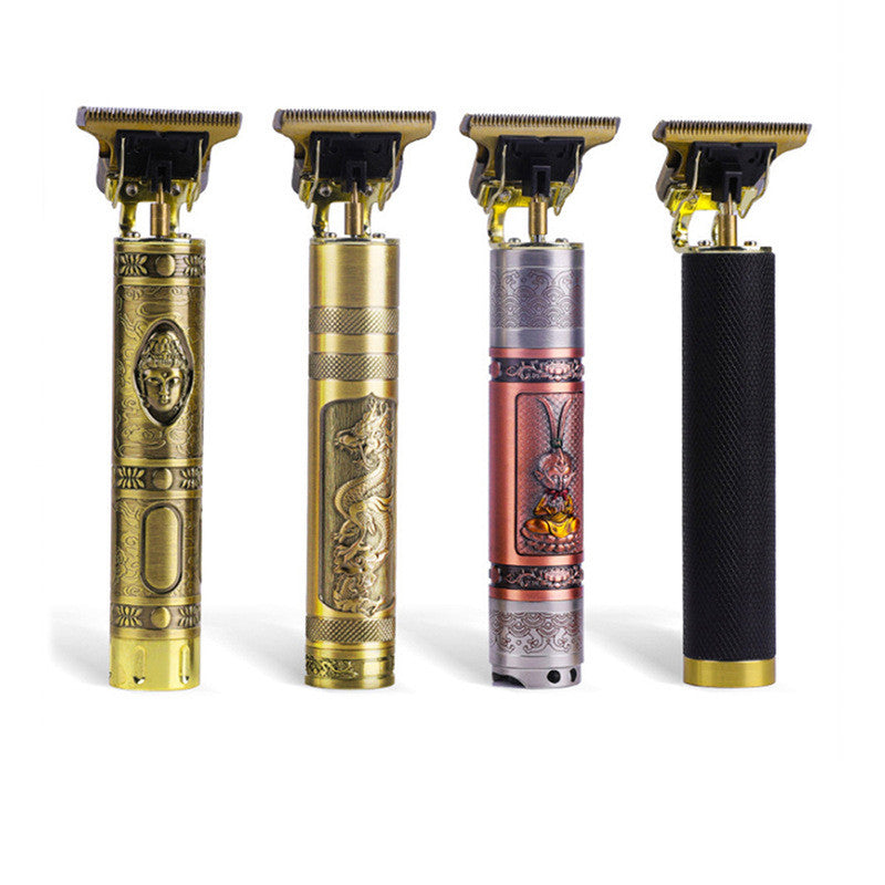 Oil Head Hairdresser Engraving O Cutter Head Electric Shears