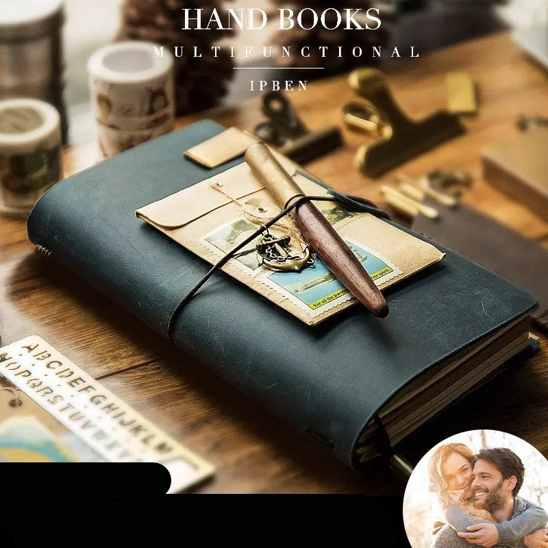 Handbook Cowhide Notepad