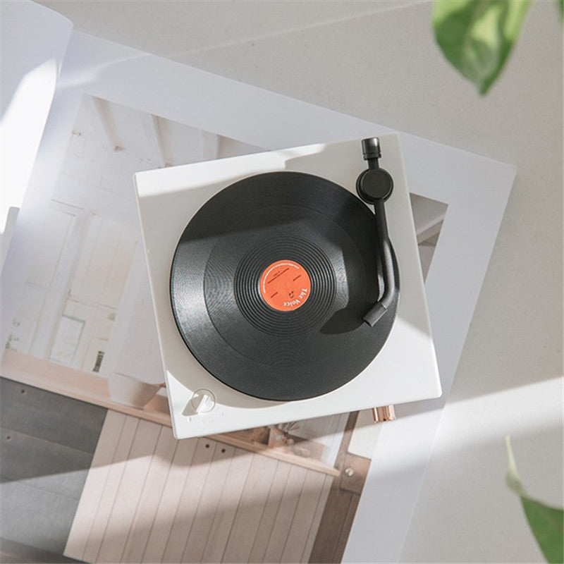 Retro Atomic Record Player Bluetooth Audio Wireless Mini Douyin Net Red Small Speaker