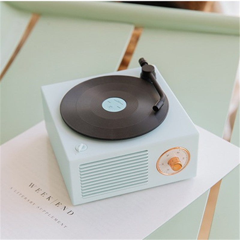 Retro Atomic Record Player Bluetooth Audio Wireless Mini Douyin Net Red Small Speaker