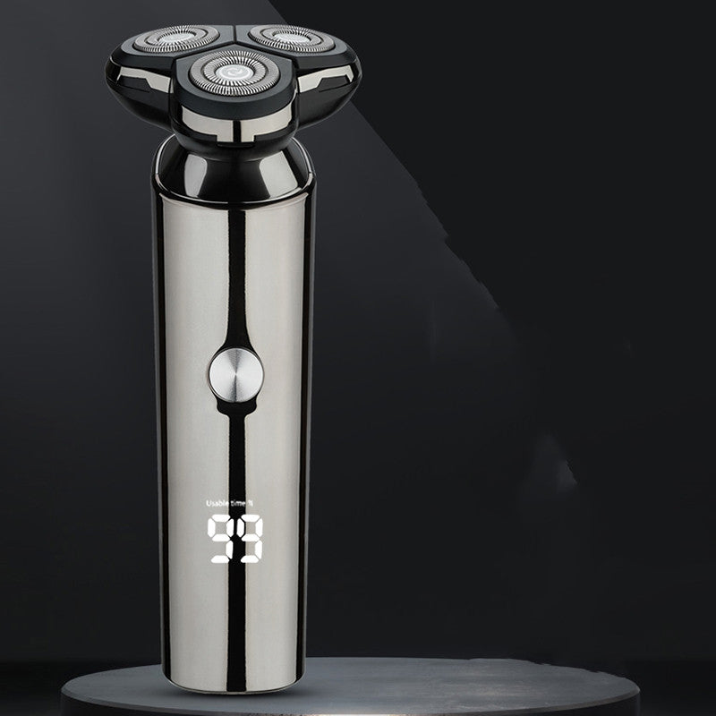 Digital Display Three-Head Touch Switch Shaver