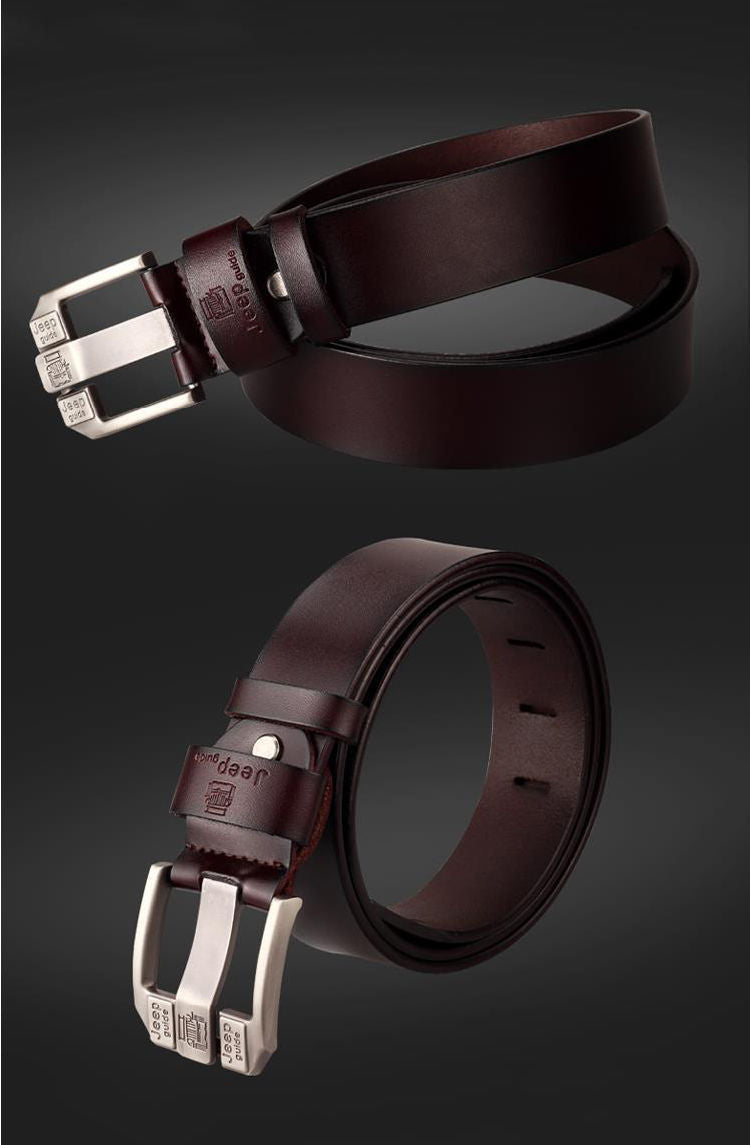 Wear-resistant classic high-end belt